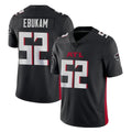 A.Falcons #52 Samson Ebukam Player Black Vapor Untouchable Limited Home Game Edoa Stitched Jerseys