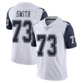 D.Cowboys #73 Tyler Smith Player White-Navy Limited Color Rush Vapor Untouchable Home Game Edoa Stitched Jerseys