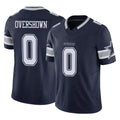 D.Cowboys #0 DeMarvion Overshown Player Navy Limited Vapor F.U.S.E. Home Game Edoa Stitched Jerseys