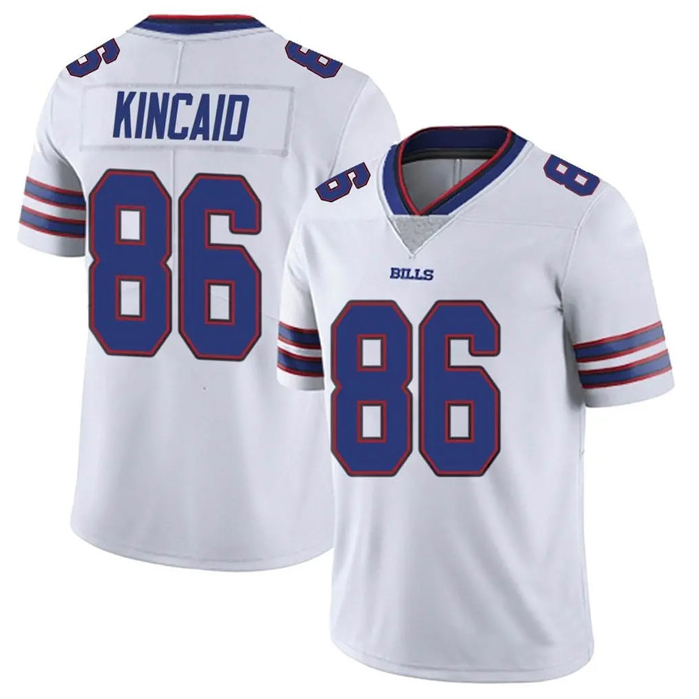 B.Bills #86 Dalton Kincaid Player White Vapor Untouchable Limited Edoa Stitched Jerseys