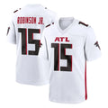 A.Falcons #15 Brian Robinson Player White Home Game Edoa Stitched Jerseys