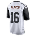 C.Bengals #16 Joe Flacco Player White Alternate Home Game Edoa Stitched Jerseys