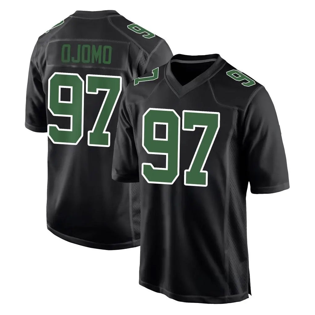 P.Eagles #97 Moro Ojomo Player Carbon Green Fashion Home Game Edoa Stitched Jerseys