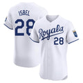 KC.Royals #28 Kyle Isbel Player White Alt Limited Elite Home Edoa Stitched Jerseys