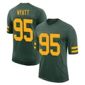 GB.Packers #95 Devonte Wyatt Player Green Alternate Vapor Home Game Edoa Stitched Jerseys