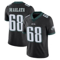 P.Eagles #68 Jordan Mailata Player Black Limited Vapor Untouchable Home Game Edoa Stitched Jerseys