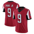 A.Falcons #9 Michael Penix Jr. Player Red Color Vapor Untouchable Limited Home Game Edoa Stitched Jerseys