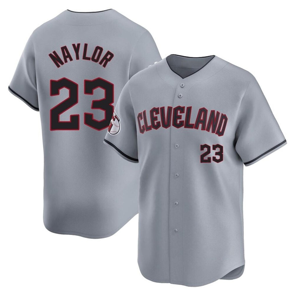 C.Guardians #23 Bo Naylor Player Gray Road Limited Home Edoa Stitched Jerseys