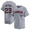C.Guardians #23 Bo Naylor Player Gray Road Limited Home Edoa Stitched Jerseys