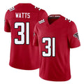 A.Falcons #31 Xavier Watts Player Red Team Color Vapor F.U.S.E. Limited Edoa Stitched Jerseys