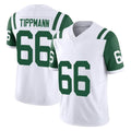 NY.Jets #66 Joe Tippmann Player White Limited Classic Vapor F.U.S.E. Home Game Edoa Stitched Jerseys