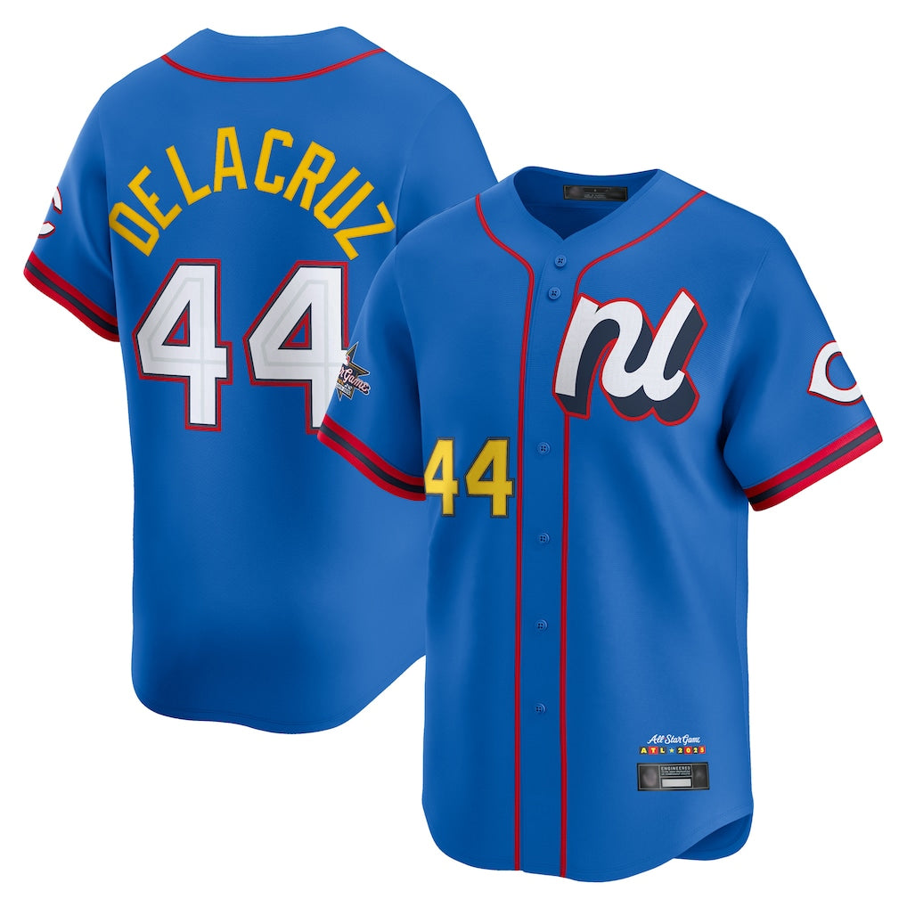 C.Reds #44 Elly De La Cruz Player Blue National League All-Star Edition Limited Edoa Stitched Jerseys