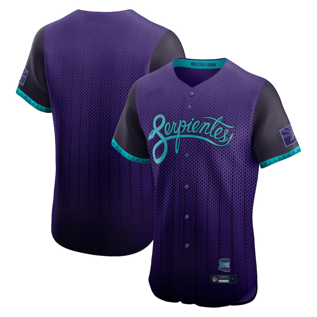 A.Diamondbacks ## Diamondbacks Blank Player Purple 2025 City Connect Limited Elite Home Game Edoa Stitched Jerseys