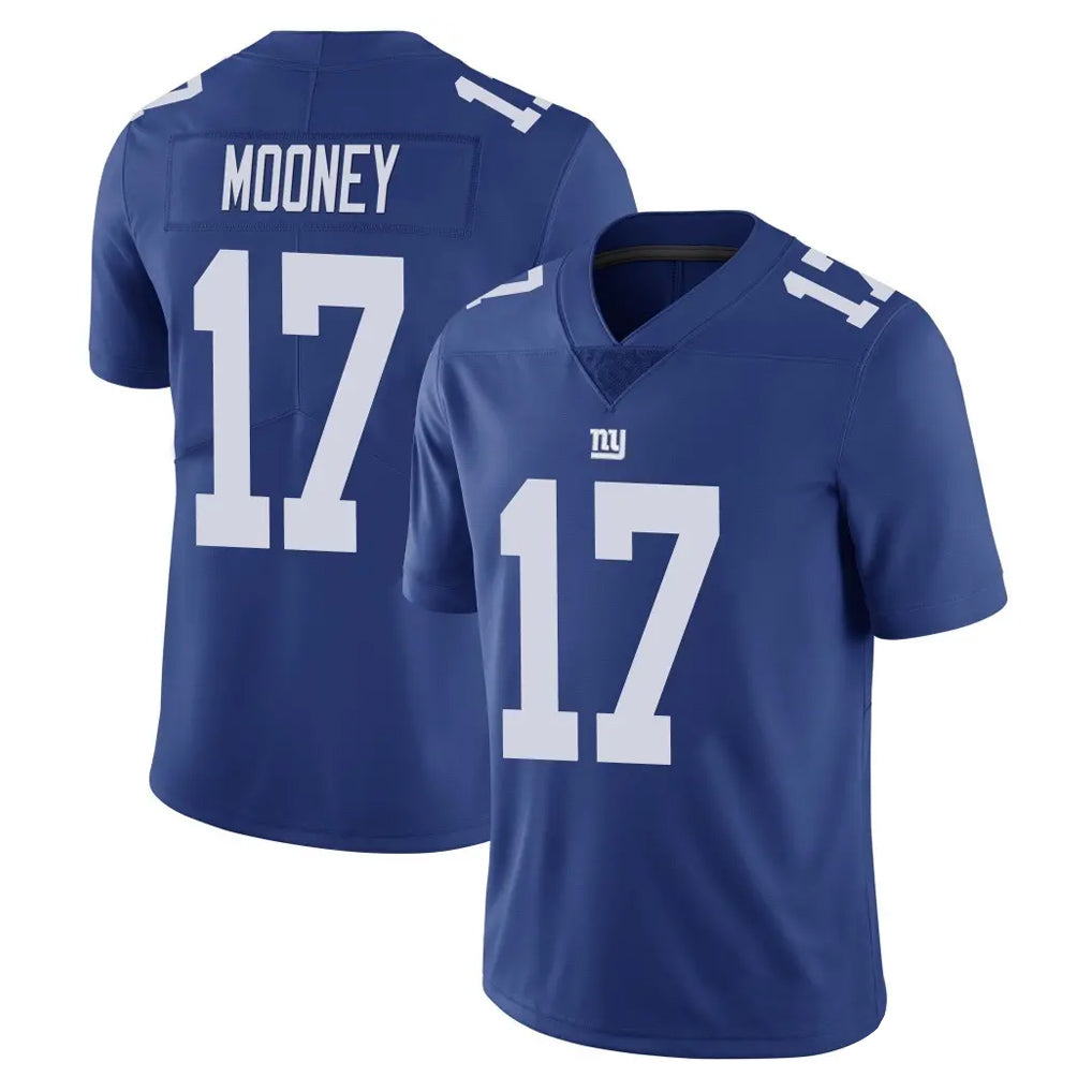 NY.Giants #17 Darnell Mooney Player Royal Limited Vapor Untouchable Home Game Edoa Stitched Jerseys