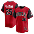 C.White Sox #25 Andrew Vaughn Player Red City Connect Limited Home Edoa Stitched Jerseys