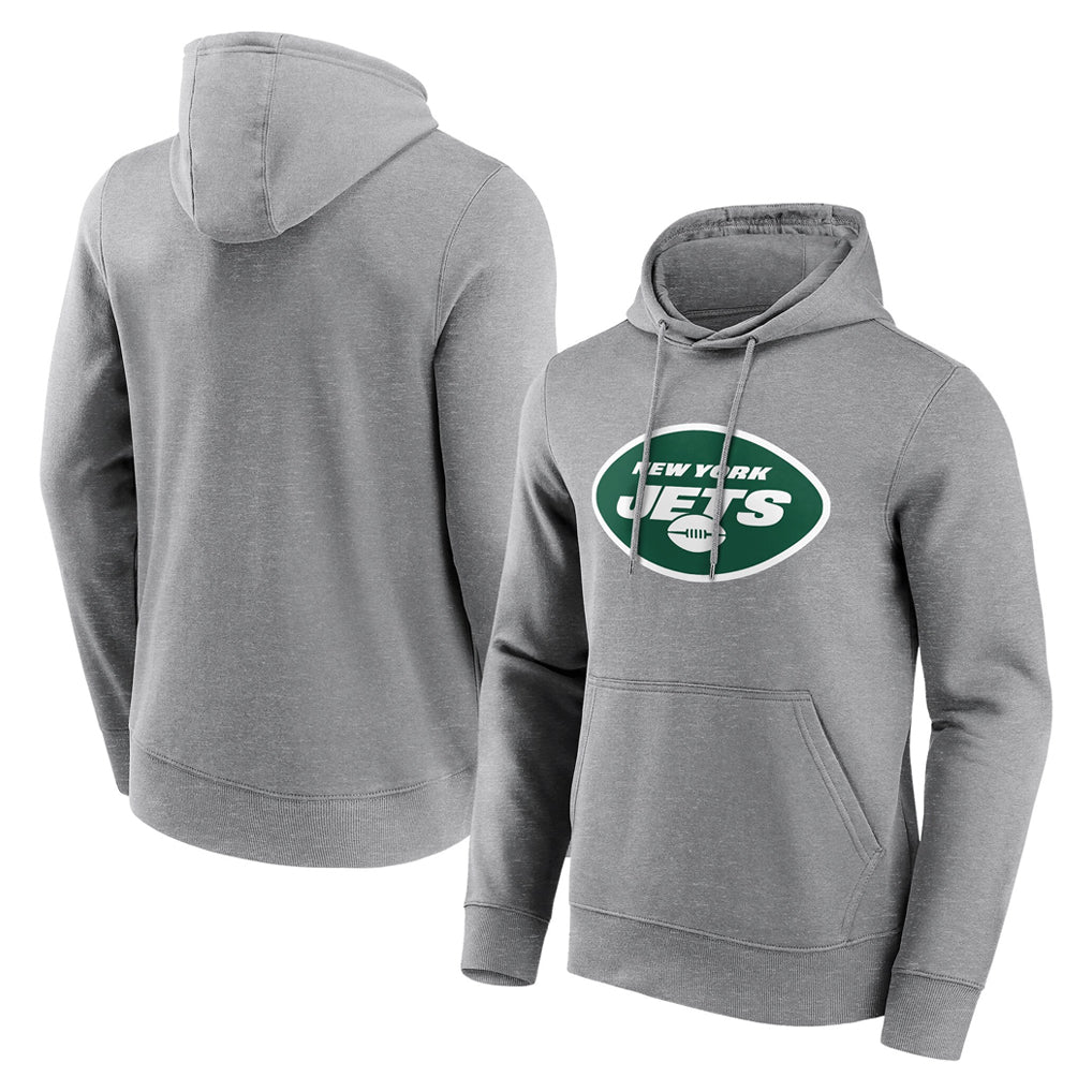NY.Jets ## Jets Blank Player Gray LOGO Pullover Hoodies Limited Game Edoa Stitched Jerseys