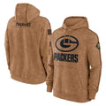 GB.Packers ## Packers Blank Player Brown Salute to Service Hoodies Limited Game Edoa Stitched Jerseys