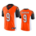 C.Bengals #9 Joe Burrow Player Orange Limited Home Game Edoa Stitched Jerseys