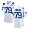 IN.Colts #79 Bernhard Raimann Player White Home Game Edoa Stitched Jerseys