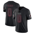 A.Falcons #0 Divine Deablo Player Black Impact Limited Game Edoa Stitched Jerseys