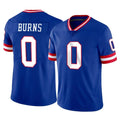 NY.Giants #0 Brian Burns Player Royal Classic Vapor Home Game Edoa Stitched Jerseys