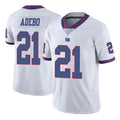 NY.Giants #21 Paulson Adebo Player White Color Rush Home Game Edoa Stitched Jerseys