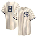 C.White Sox #8 Kyle Teel Player Cream Field of Dreams Home Game Edoa Stitched Jerseys