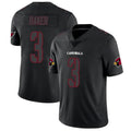 A.Cardinals #3 Budda Baker Player Black Impact Limited Home Game Edoa Stitched Jerseys