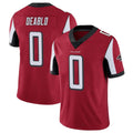 A.Falcons #0 Divine Deablo Player Red Color Vapor Untouchable Limited Home Game Edoa Stitched Jerseys