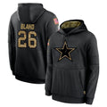 D.Cowboys #26 DaRon Bland Player Black Salute to Service Pullover Hoodies Limited Edoa Stitched Jerseys