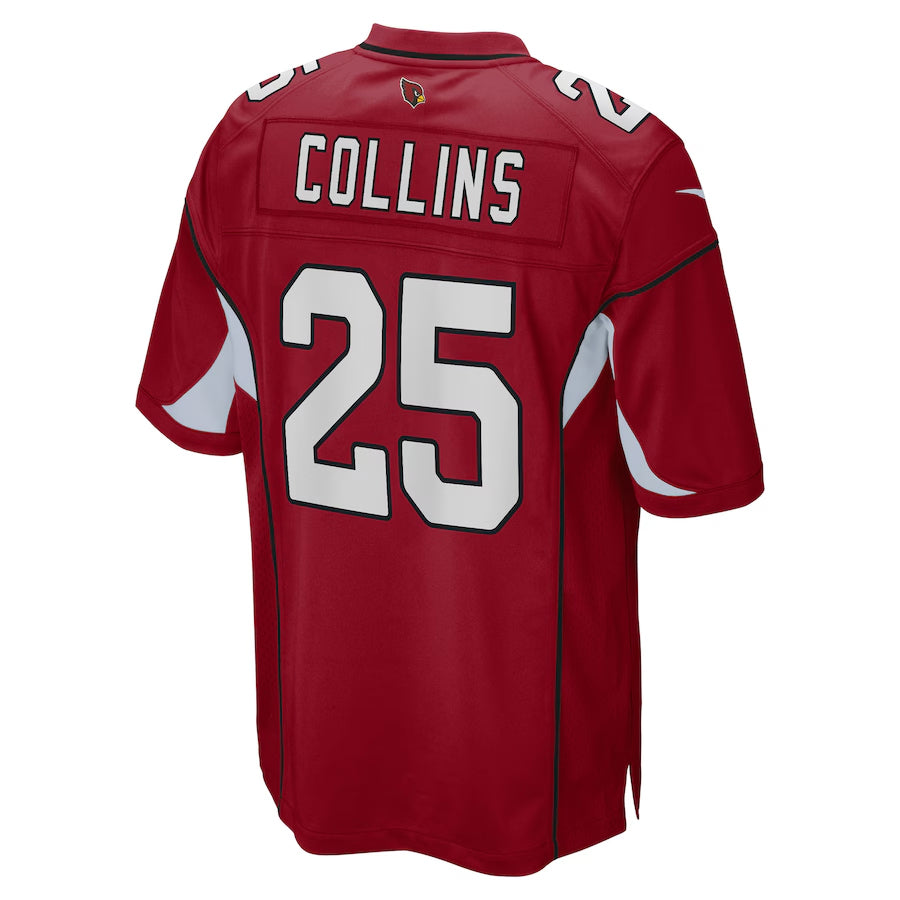 A.Cardinals #25 Zaven Collins Player Cardinal Game Edoa Stitched Jerseys