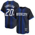 D.Tigers #20 Spencer Torkelson Player Navy City Connect Home Limited Edoa Stitched Jerseys