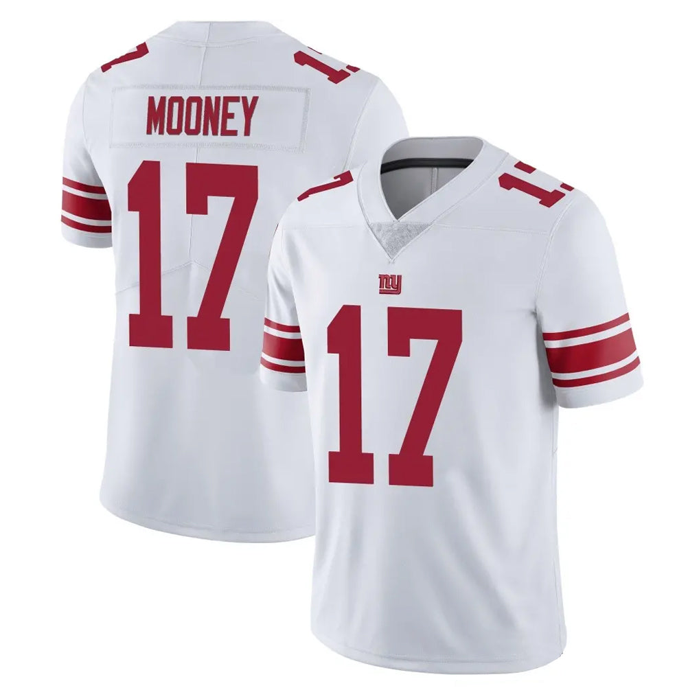 NY.Giants #17 Darnell Mooney Player White Limited Vapor Untouchable Home Game Edoa Stitched Jerseys