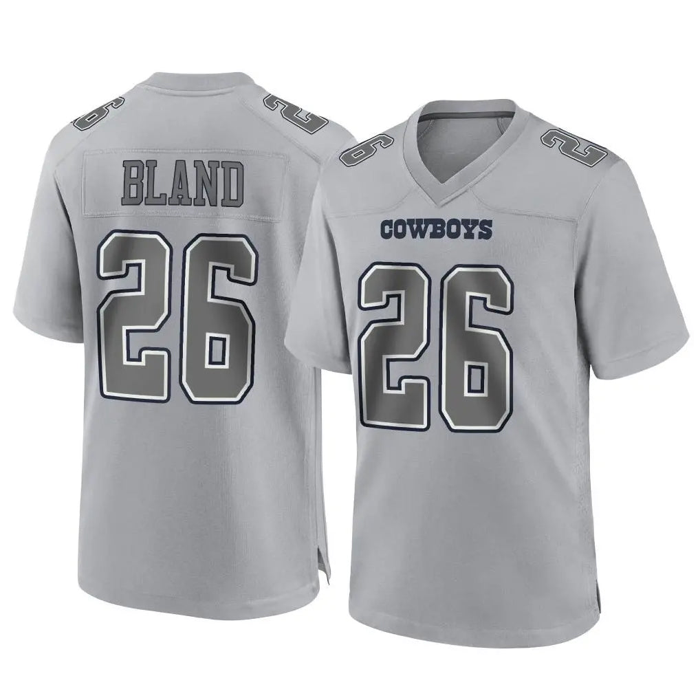 D.Cowboys #26 DaRon Bland Player Gray Atmosphere Fashion Home Game Edoa Stitched Jerseys