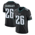 P.Eagles #26 Saquon Barkley Player Black Limited Vapor Untouchable Home Game Edoa Stitched Jerseys