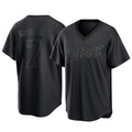 D.Tigers #7 Kevin McGonigle Player Black T-shirt Home Game Edoa Stitched Jerseys