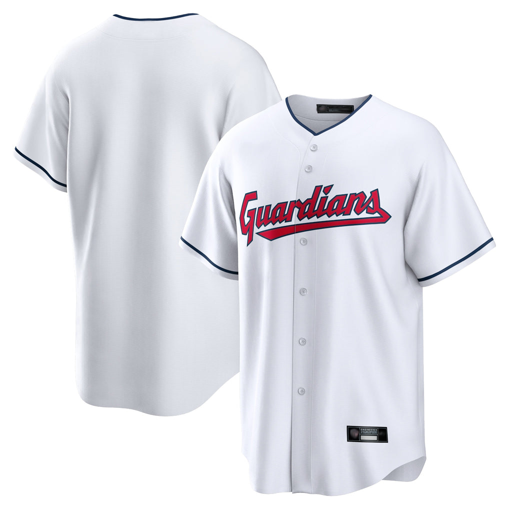 C.Guardians ## Guardians Blank Player White Home Game Edoa Stitched Jerseys