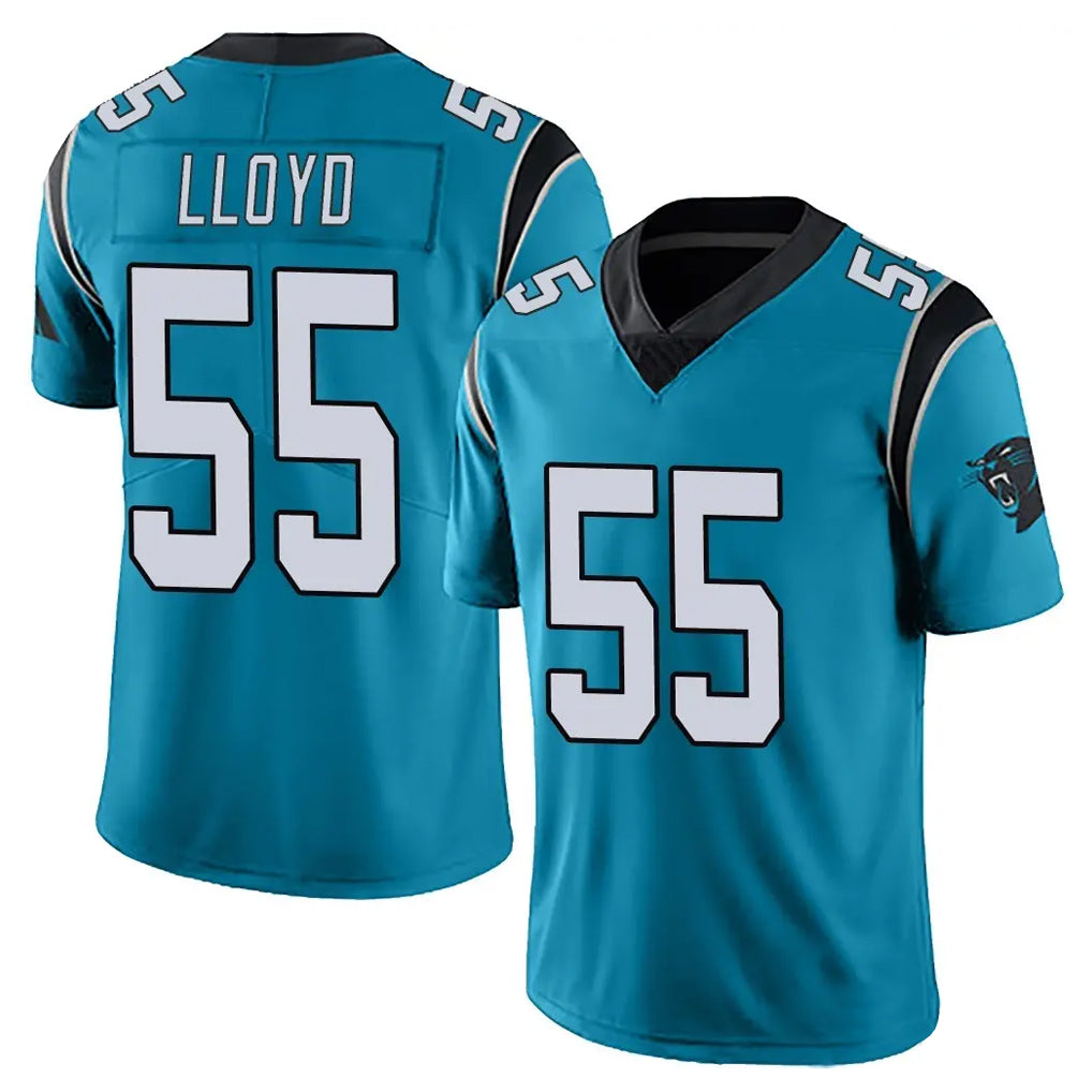 C.Panthers #55 Devin Lloyd Player Blue Vapor Untouchable Limited Game Edoa Stitched Jerseys