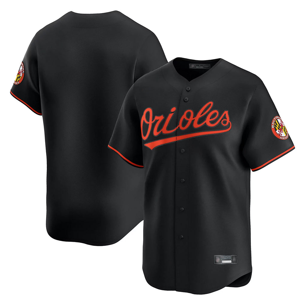 B.Orioles ## Orioles Blank Player Black Limited Home Game Edoa Stitched Jerseys