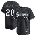 C.White Sox #20 Miguel Vargas Player Black City Connect Limited Home Edoa Stitched Jerseys