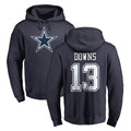 D.Cowboys #13 Caleb Downs Player Navy Pullover Hoodies Limited Edoa Stitched Jerseys