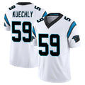 C.Panthers #59 Luke Kuechly Player White Vapor F.U.S.E. Limited Home Game Edoa Stitched Jerseys