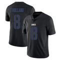 NY.Giants #8 Jevon Holland Player Black Impact Limited Home Game Edoa Stitched Jerseys