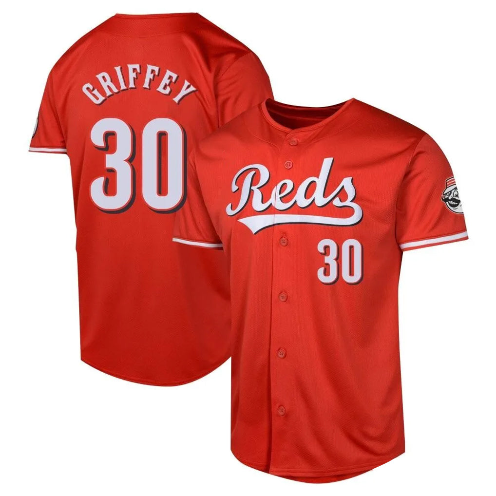 C.Reds #30 Ken Griffey Player Red 2026 City Connect Limited Home Edoa Stitched Jerseys