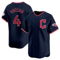 C.Guardians #4 Brayan Rocchio Player Navy Limited Home Edoa Stitched Jerseys