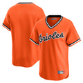 B.Orioles ## Orioles Blank Player Orange Cooperstown Collection Limited T-shirt Home Edoa Stitched Jerseys