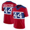 NY.Giants #44 Cam Skattebo Player Red Century Vapor F.U.S.E. Home Game Edoa Stitched Jerseys