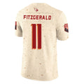 A.Cardinals #11 Larry Fitzgerald Player Cream Rivalries Collection Vapor Limited Home Game Edoa Stitched Jerseys