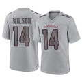 A.Cardinals #14 Michael Wilson Player Gray Fashion Home Game Edoa Stitched Jerseys