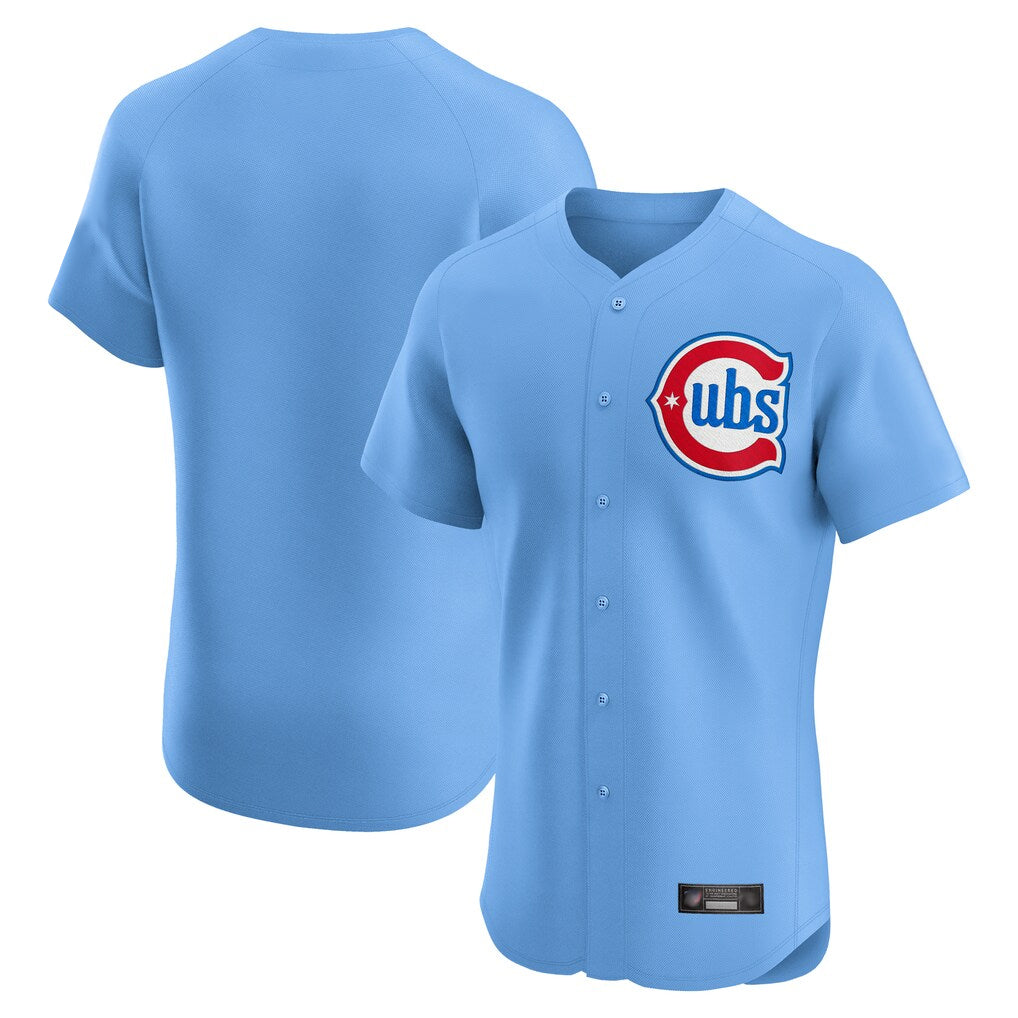 C.Cubs ## Cubs Blank Player Light Blue Limited Elite Home Game Edoa Stitched Jerseys
